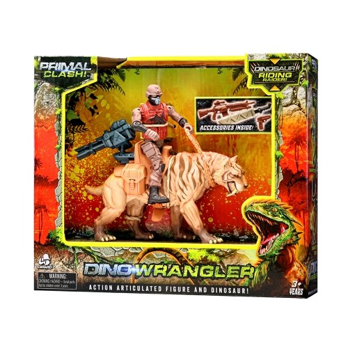 Primal Clash rotaļlieta Dinozauru cīnītājs image 5