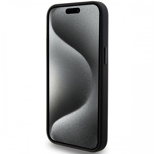Tumi TUHMP15XRBAK iPhone 15 Pro Max 6.7" czarny|black hardcase Leather Balistic Pattern MagSafe image 5