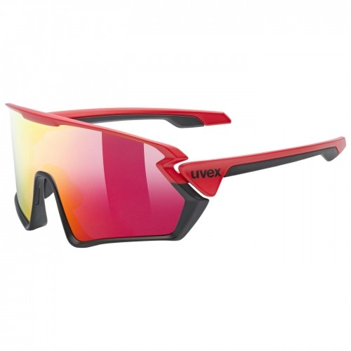 Brilles Uvex Sportstyle 231 red black mat / mirror red image 5