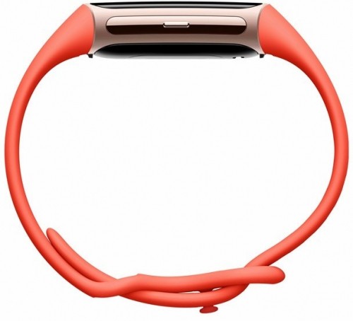 Fitbit Charge 6, coral/champagne gold image 5