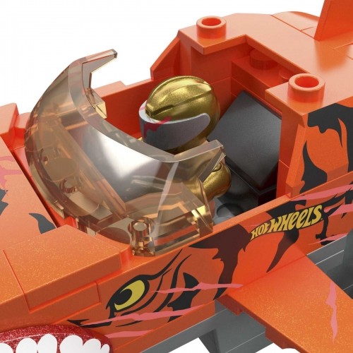 Konstrukciju komplekts Hot Wheels Mega Construx - Smash & Crash Shark Race 245 Daudzums image 5