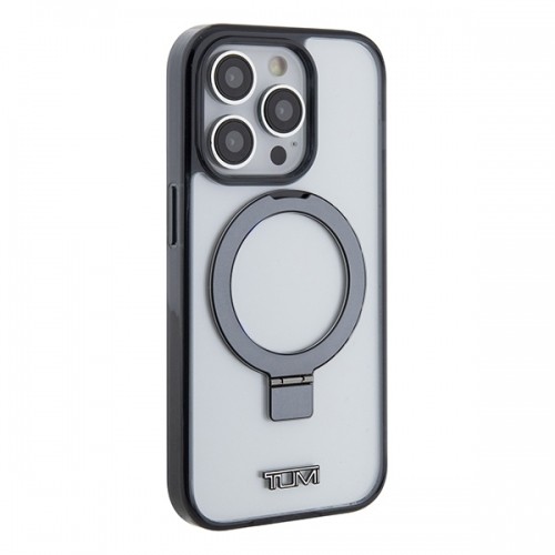 Tumi TUHMP15XSSFC iPhone 15 Pro Max 6.7" biały|white hardcase Transparent Ring Stand Magsafe image 5