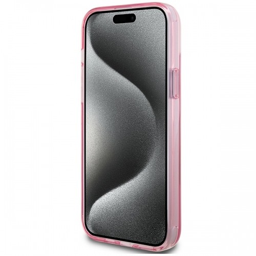 Karl Lagerfeld KLHMP15MHMRSKCP iPhone 15 Plus 6.7" różowy|pink hardcase Ring Stand Karl&Choupettte MagSafe image 5
