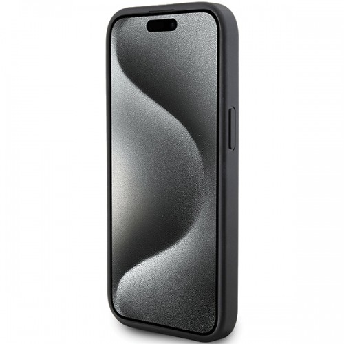 Karl Lagerfeld KLHCP15MPQKPMK iPhone 15 Plus 6.7" czarny|black hardcase Quilted K Pattern image 5