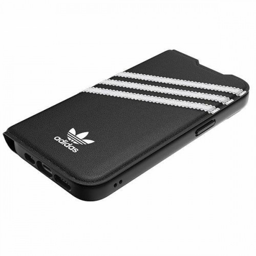 Adidas OR Booklet Case PU iPhone 14 6.1" black|black white 50195 image 5