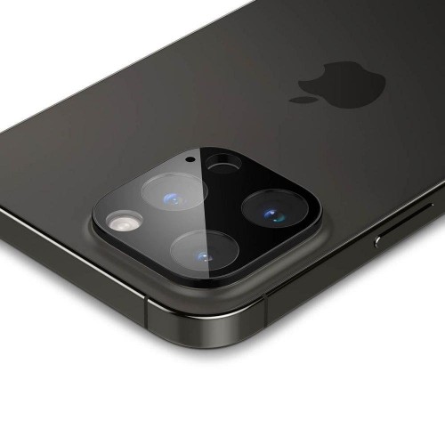 Apple Spigen Optik. TR Camera Protector Camera tempered glass (2 pcs) iPhone 14 Pro | 14 Pro Max black image 5