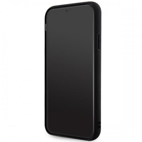 Karl Lagerfeld KLHCN61RUPKLPK iPhone 11 | Xr 6.1" hardcase czarny|black 3D Monogram image 5