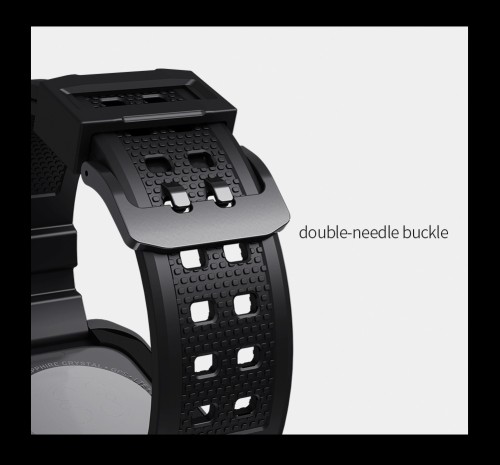 Nillkin DynaGuard Wristband + Case for Apple Watch Series 44mm 4|5|6 Black image 5