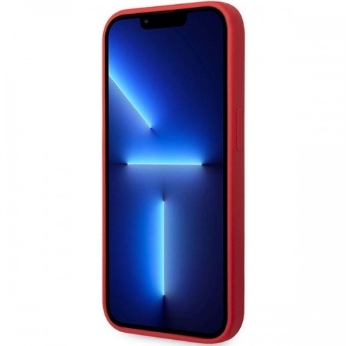 Tumi TUHCP14LSR iPhone 14 Pro 6,1" czerwony|red hardcase Liquid Silicone image 5