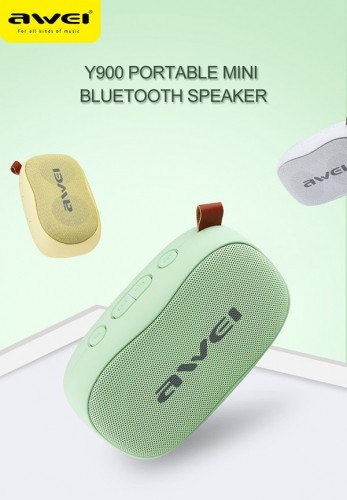 OEM Awei Portable Bluetooth Speaker > Y900 Yellow image 5