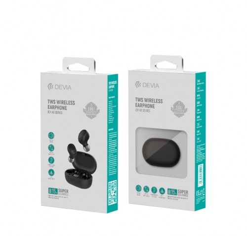 Devia Bluetooth earphones TWS Joy A6 black image 5