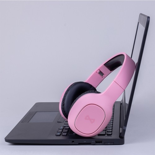Forever wireless headset BTH-505 on-ear pink image 5