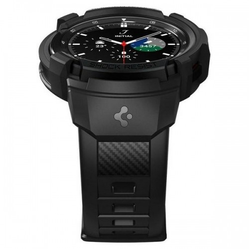 Spigen Rugged Armor "PRO" for Samsung Galaxy Watch 4 Classic 46 mm matte black image 5