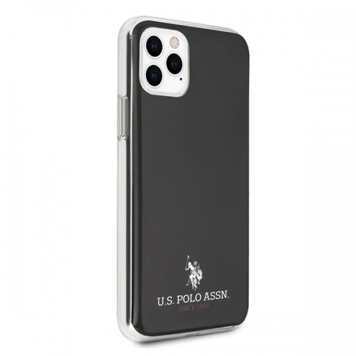 U.S. Polo USHCN65TPUBK Small Horse Cover Aizsargapvalks Apple iPhone 11 Pro Max Melns image 5