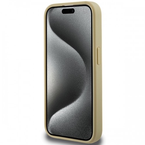 Hello Kitty HKHMP15XPGHCKD iPhone 15 Pro Max 6.7" złoty|gold hardcase Leather Kitty Head MagSafe image 5