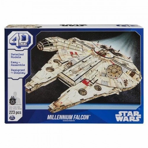 Celtniecības Komplekts Star Wars Millennium Falcon 223 piezas 43 x 31,4 x 22,4 cm Pelēks Daudzkrāsains image 5
