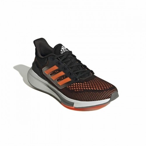 Беговые кроссовки для взрослых Adidas EQ21 Мужской Чёрный image 5