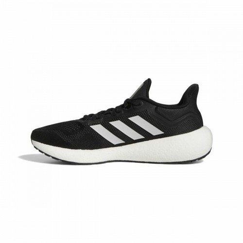 Беговые кроссовки для взрослых Adidas Pureboost Мужской Чёрный image 5