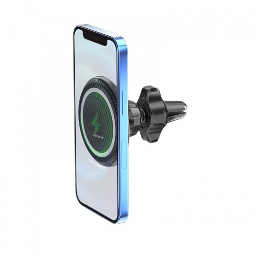 OEM Borofone Car holder BH45 Mobile magnetic with wireless charging to air vent for Magsafe black image 5