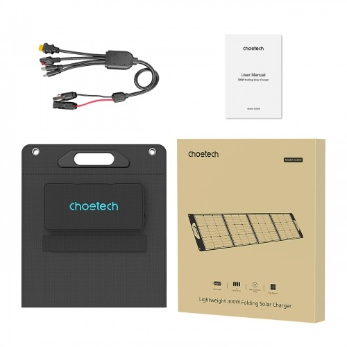 Choetech SC016 300W Light-weight Solar Charger Pannel Black image 5
