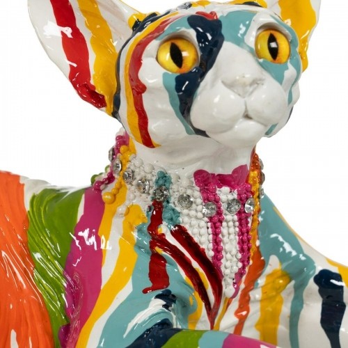 Bigbuy Home Dekoratīvās figūriņas Kaķis 33,5 x 15,5 x 15 cm image 5
