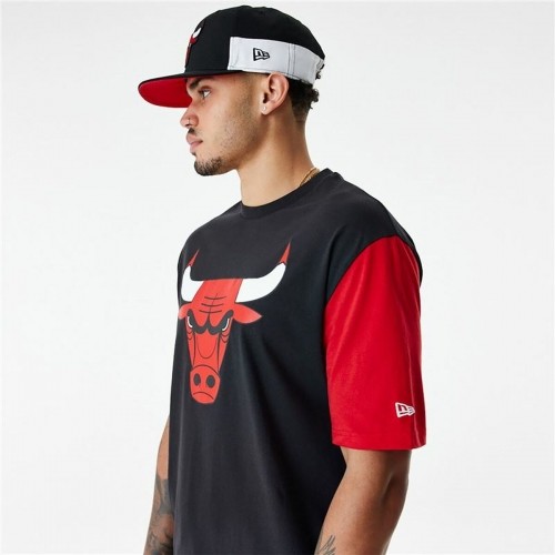 Vīriešu Krekls ar Īsām Piedurknēm New Era NBA Colour Insert Chicago Bulls Melns image 5