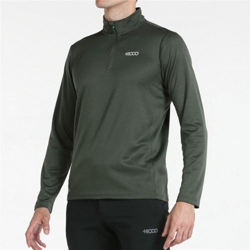 Vīriešu Krekls ar Garām Piedurknēm +8000 Erro Tumši zaļš image 5