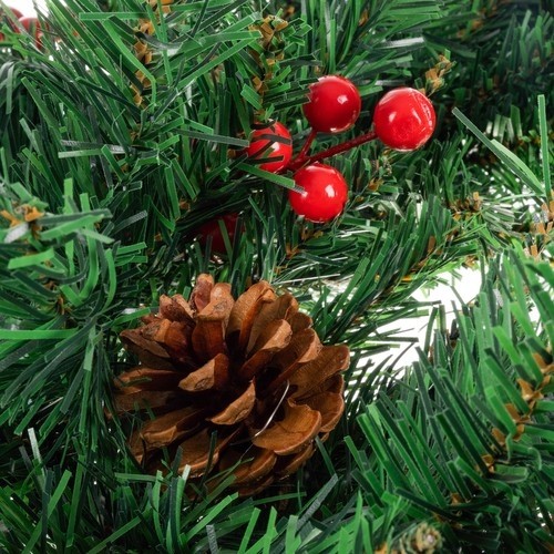 Ruhhy Christmas Decoration Door Wreath Decorative Ornamental Ornament 60cm Thick XXL (16944-0) image 5