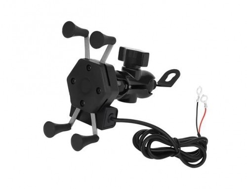 Trizand Motorcycle phone holder with charger (13663-0) image 5