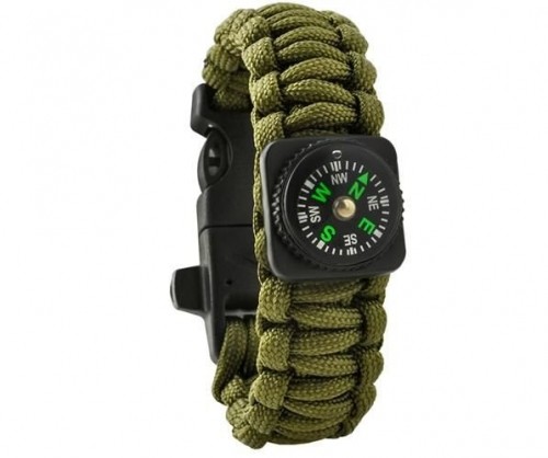 Trizand SURVIVAL bracelet with accessories - green (12871-0) image 5