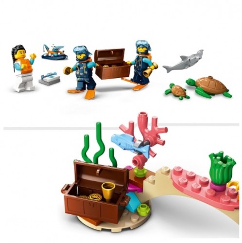 LEGO City 60377 Explorer Diving Boat Конструктор image 5