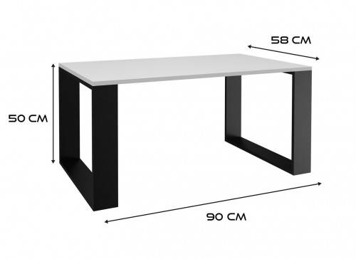 Top E Shop Topeshop MODERN BIEL CZ coffee/side/end table Coffee table Rectangular shape 2 leg(s) image 5