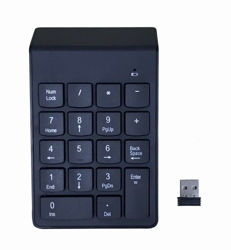 Gembird KPD-W-02 numeric keypad Notebook/PC Bluetooth Black image 5
