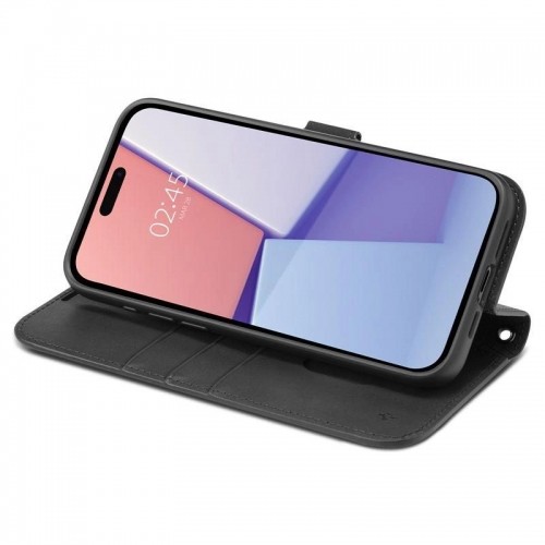 Spigen Wallet S Pro case for iPhone 15 Pro - black image 5