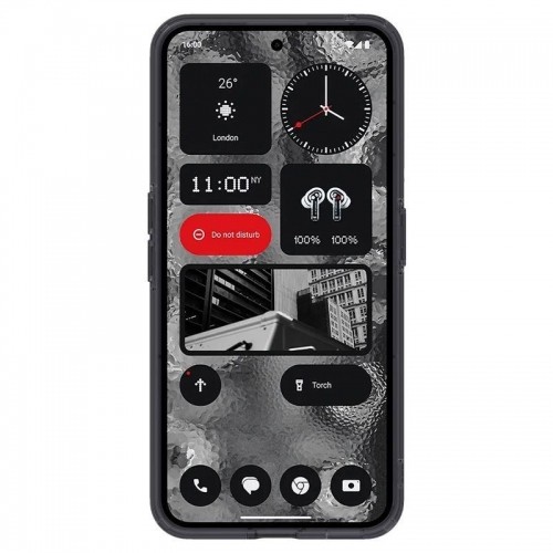 Spigen Ultra Hybrid Case for Nothing Phone 2 - Dark Gray (Zero One Pattern) image 5