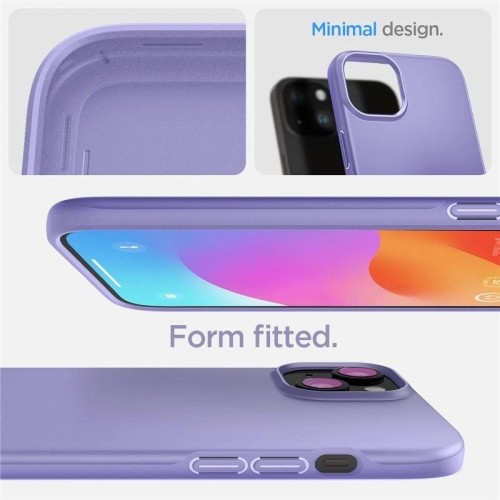 Spigen Thin Fit, iris purple - iPhone 15 image 5