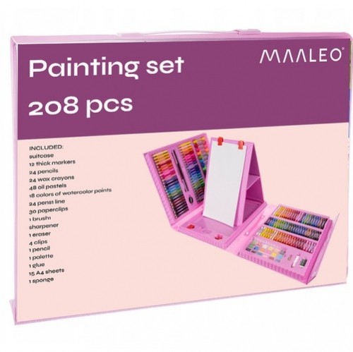 Maaleo Painting kit 208 pieces in a case (15446-0) image 5
