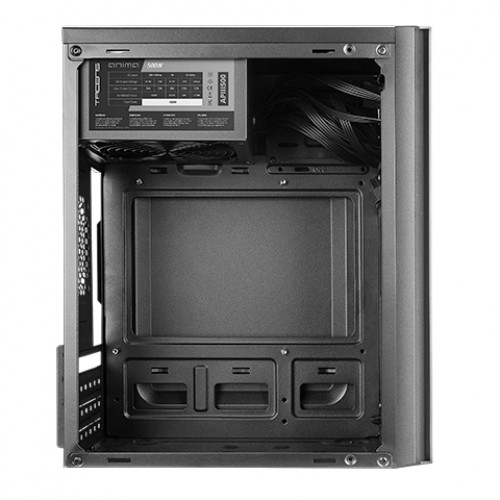Tacens Anima AC6 500 Mini-Tower Компьютерный корпус mATX / 500W / Чёрный image 5