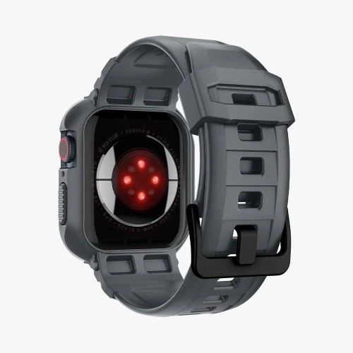 Spigen Rugged Armor Pro Case for Apple Watch 4 | 5 | 6 | 7 | 8 | 9 | SE (44 | 45 mm) - Dark Gray image 5