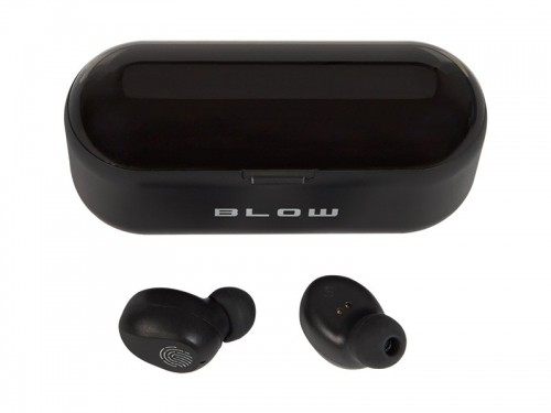 Headphones BLOW Earbuds BTE200 BLACK power bank 2000mAh image 5