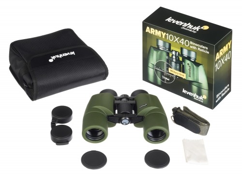 Levenhuk Army 10x40 Binoculars with Reticle image 5