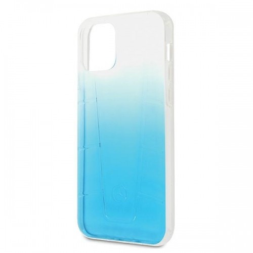 Mercedes MEHCP12MCLGBL iPhone 12|12 Pro 6,1" niebieski|blue hardcase Transparent Line image 5