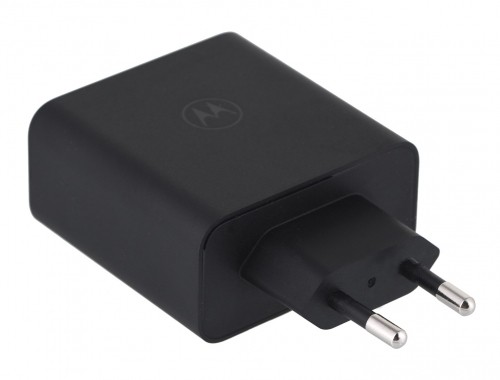 Motorola Wall Charger TurboPower 125W GaN USB-A w/ 1m USB-C, Black image 5