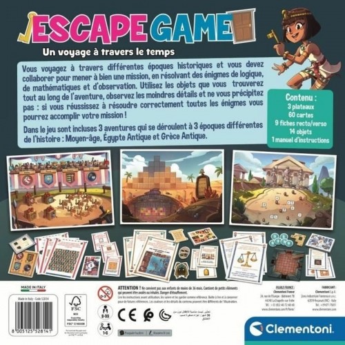 Spēlētāji Clementoni Escape Room (FR) image 5