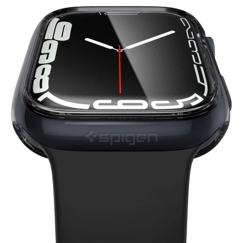 Spigen Ultra Hybrid case for Apple Watch 7 | 8 | 9 (45 mm) - transparent gray image 5