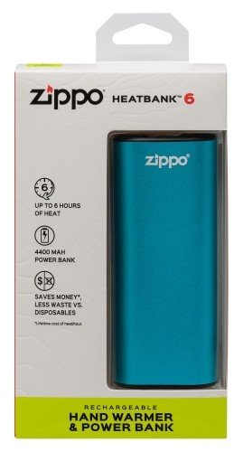 Zippo HeatBank® 6 Rechargeable Hand Warmer Blue image 5