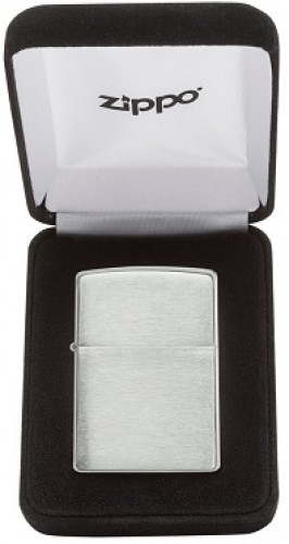 Zippo Lighter 13 Brushed Sterling Silver image 5