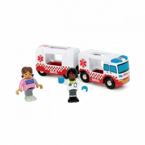 Playset Brio Rescue Ambulance 4 Предметы image 5