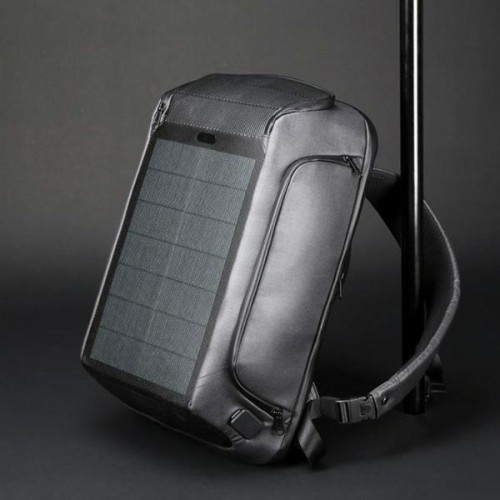 4smarts Kingsons Backpack with Solar Panel 9W czarny|black302601 image 5