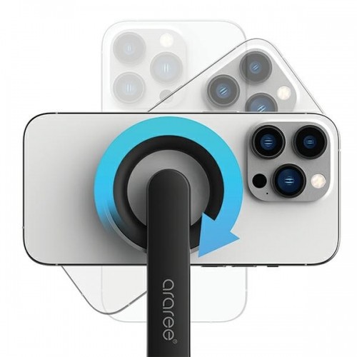 Araree Selfie Stick Bluetooth Magfie Pod biały|white MagSafe Tripod AR60-01727B image 5